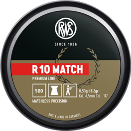 RWS R10 MATCH 4,48mm 0,53g