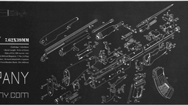 TAPIS DE TRAVAIL AK47