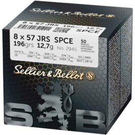 SELLIER & BELLOT CARTOUCHES SB 8X57JRS SPCE VRAC X400
