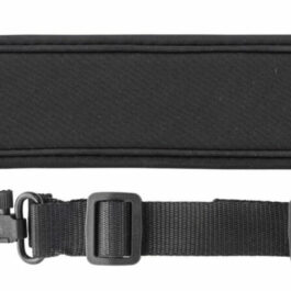 Bretelle noire en néoprène pour carabine – Spika