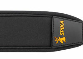 Bretelle noire en néoprène pour carabine – Spika