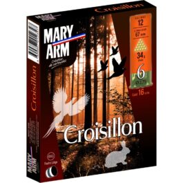 MARY ARM CROISILLON CAL 12 Bourre Croisillon Plomb Doux N°6