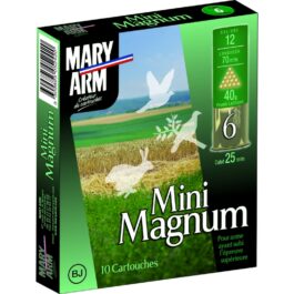MINI MAGNUM 40grains bourre jupe CAL 12 /boite de 10
