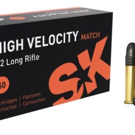 Cartouches SK High Velocity Match cal. 22 LR