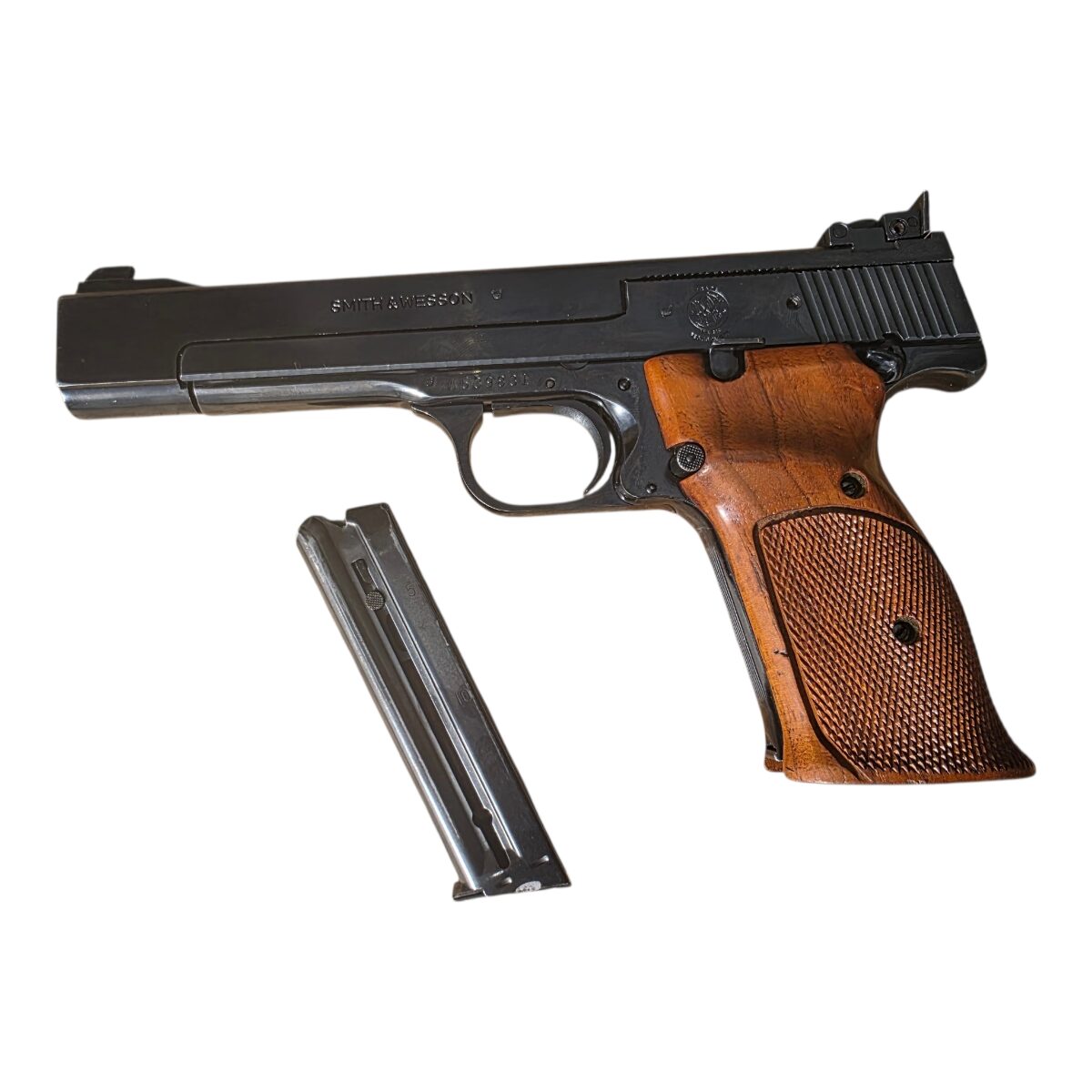 PISTOLET SMITH & WESSON MODELE 41 CALIBRE 22LR MALLETTE 2 CHARGEURS - OCCASION – Image 3