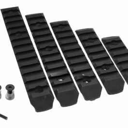 Set de 6 Rails Keymod nylon BO Manufacture (noirs)