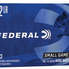 Cartouche Federal SMALL GAME 22lr bird shot PB 12