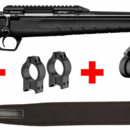 Pack Carabine .308 Monza + lunette d’affût 3-12×56 + colliers de montage + bretelle + fourreau
