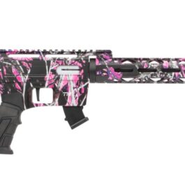 DERYA TM22 CAL 22LR CANON DE 18 CAMO ROSE, 2 CHARGEURS 10 COUPS