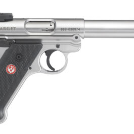 PIST RUGER MARK IV .22LR 5.1/2″ 10CPS INOX TARGET