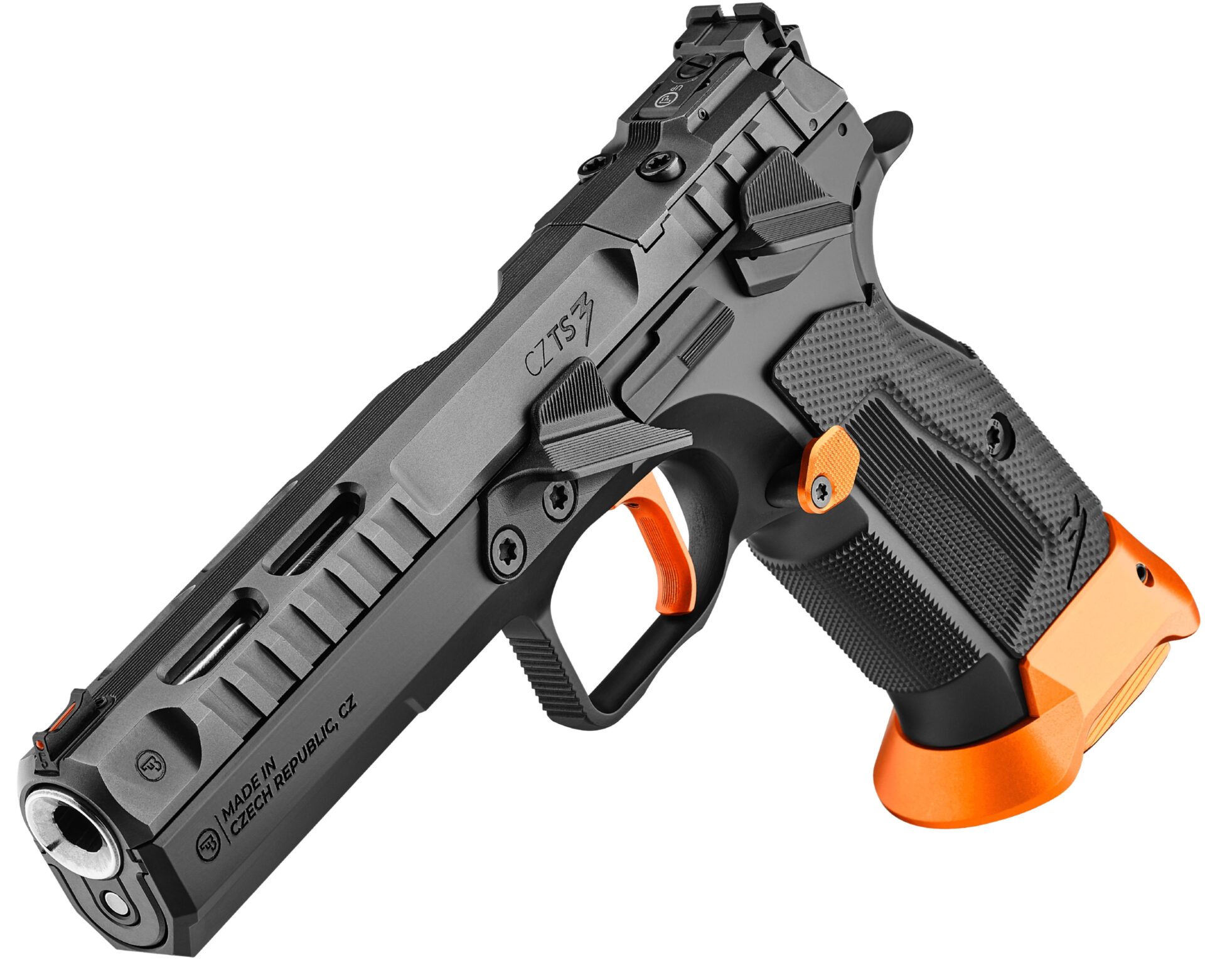 Pistolet CZ TS 3 Orange calibre 9x19 – Image 3