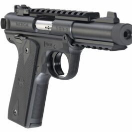 PISTOLET RUGER MARK IV 22/45 TACTICAL .22LR 4.40″ 10CPS BRONZE ANODIZ FILETE 1/2-28″