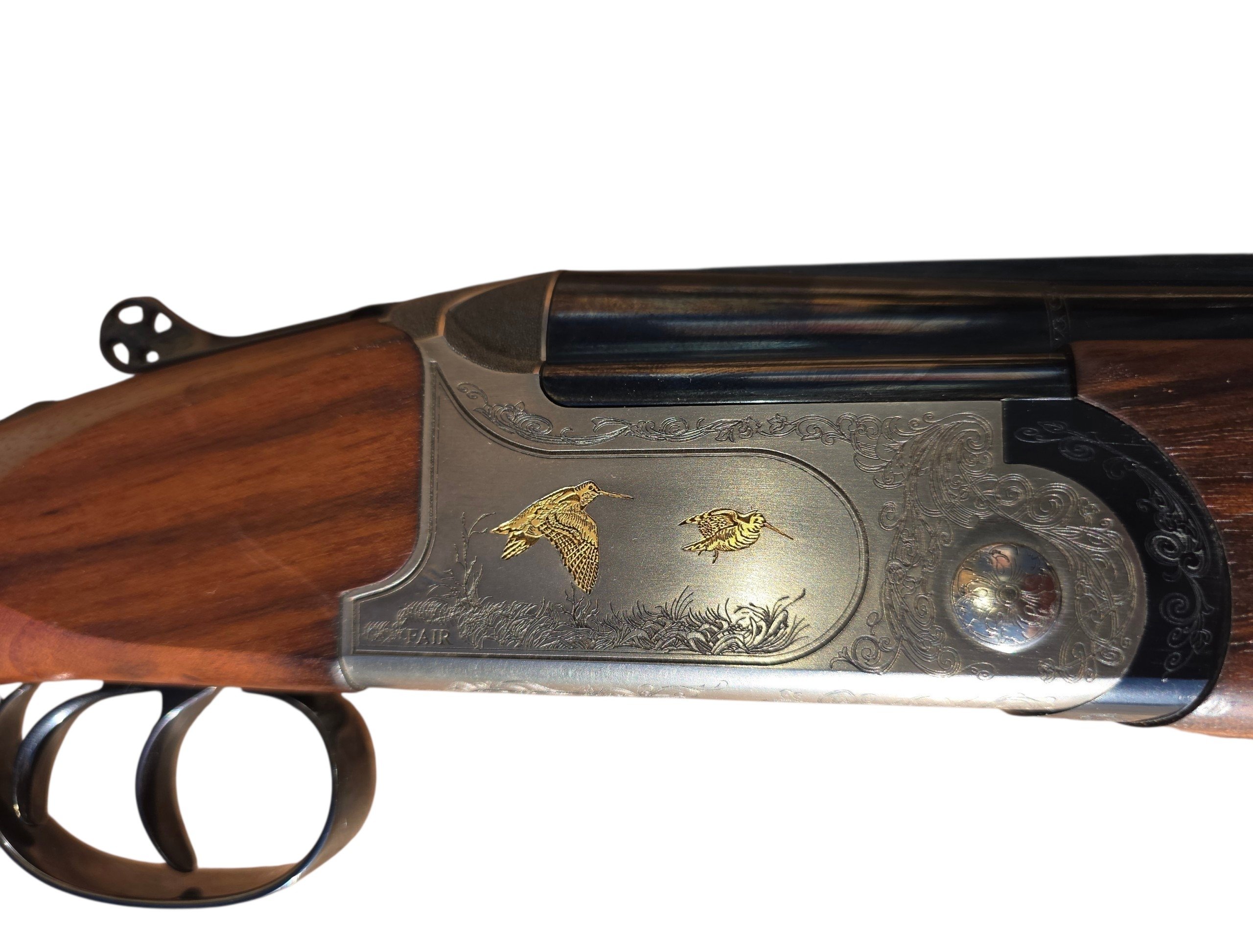 Fusil Bécassier superposé FAIR Classic Ergal "Ext. Double Détente" (62cm Rayé/CI) cal.20/76 Occasion – Image 4