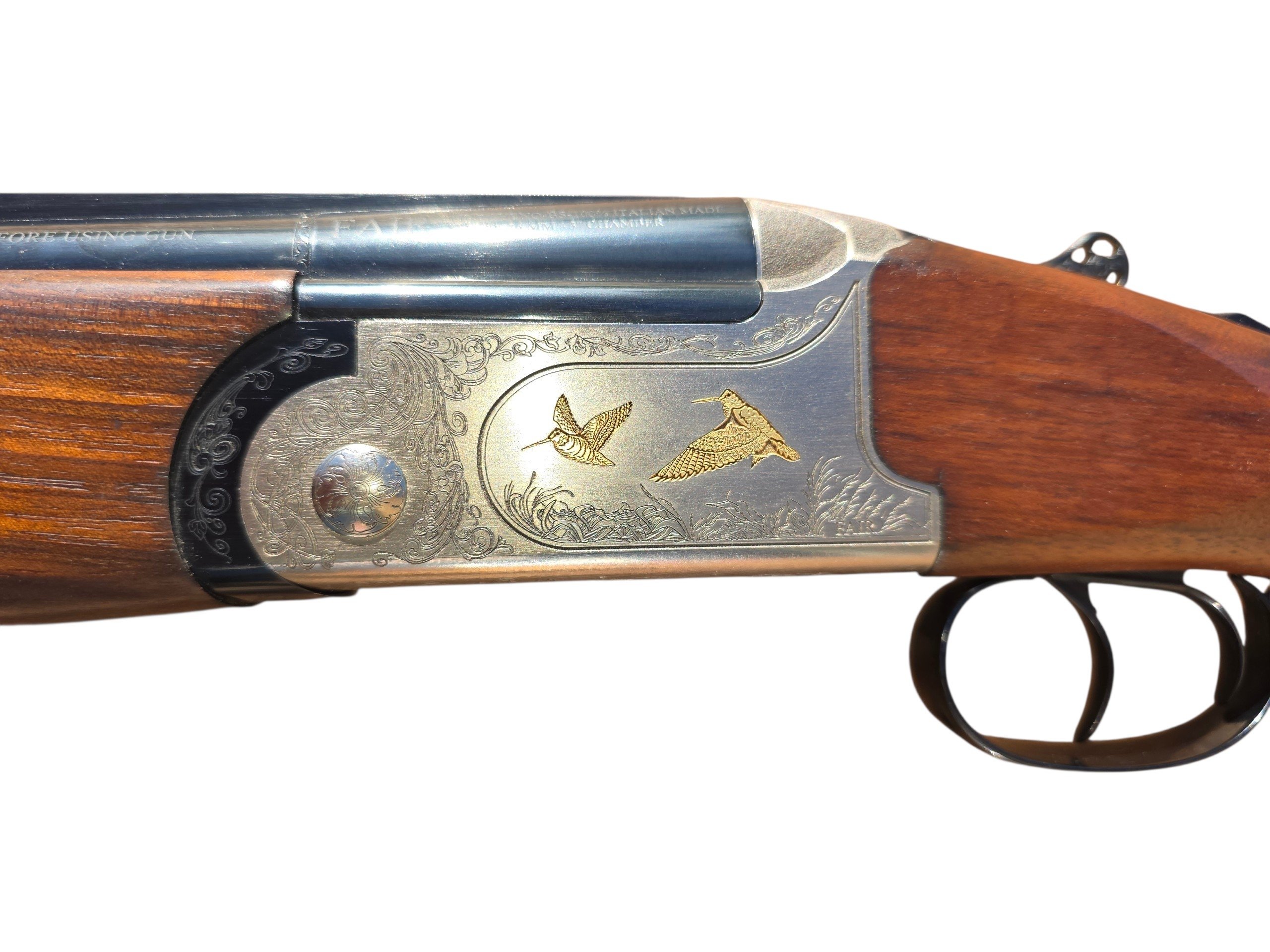 Fusil Bécassier superposé FAIR Classic Ergal "Ext. Double Détente" (62cm Rayé/CI) cal.20/76 Occasion – Image 9