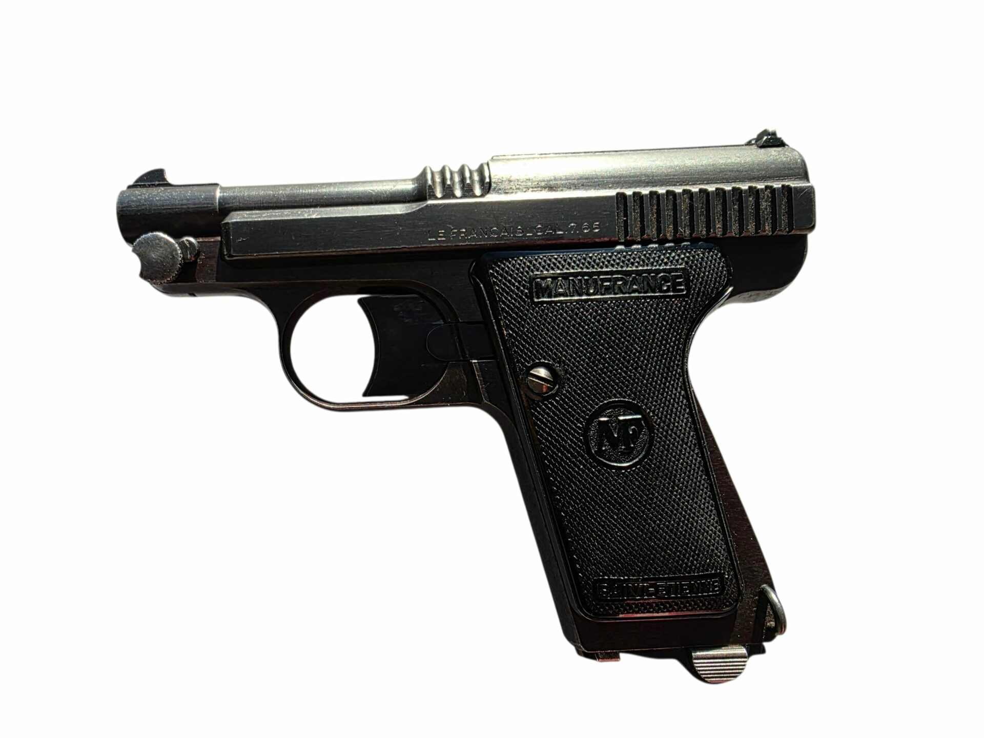 Pistolet Manufrance LEFRANCAIS calibre 7,65 Browning Occasion – Image 2