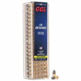 CCI C/22LR Short CB 22 29 Grains – Boite de 100