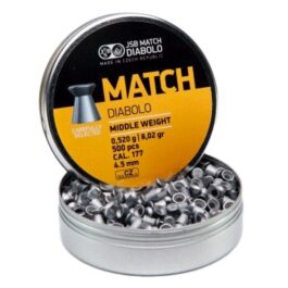 JSB BOITE 500 PLOMBS DIABOLO YELLOW MATCH MIDDLE 4.5 DIA.4.5