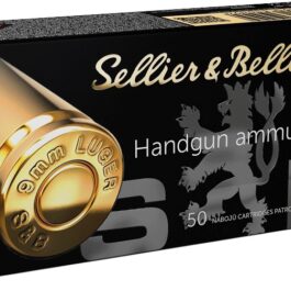 SELLIER & BELLOT CARTOUCHES SB 9X19 JHP 7.5*