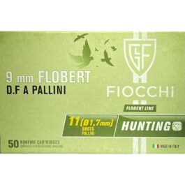 Cartouches Fiocchi c/9 mm flobert plombs de 11
