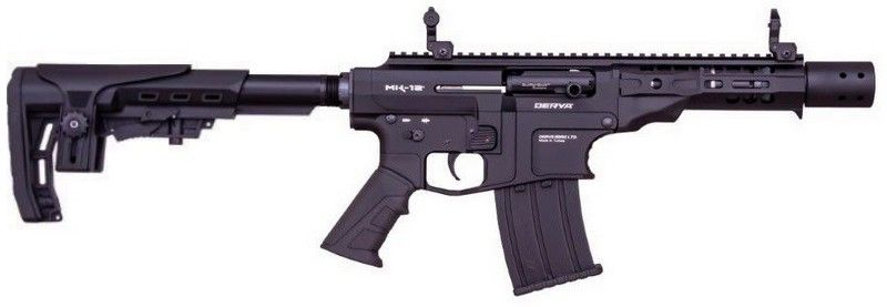 Fusil semi-automatique DERYA MK-12 TACTICAL AS-220S Noir cal.12/76 CAT B