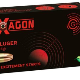 Munitions GECO cal.9mm PARA HEXAGON  124 Gr x 1000