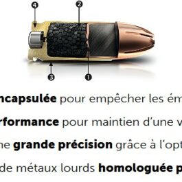 Munitions GECO cal.9mm PARA HEXAGON  124 Gr x 1000