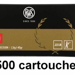 cartouches RWS R50 cal.22lr Premium Line  x 500