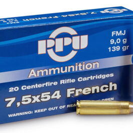PARTIZAN cal.7,5×54 French FMJ 139 grains – 9 grammes x 20