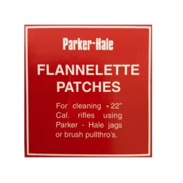 75 patchs de nettoyage en flannelle Parker Hale cal .22