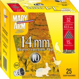 MARY ARM  32/8/63 – Bourre Réversible – 15g – Plomb Durci n °6