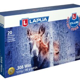 LAPUA cal.308 Win MEGA 185gr – 12 grammes /20