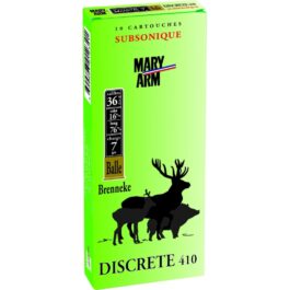 MARY ARM SUBSONIQUE 410 36/16/76 – Bourre Réversible – 20g – Plomb Durci N °6