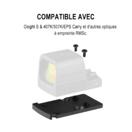 Osight Plaque adaptatrice RMR vers RMSc