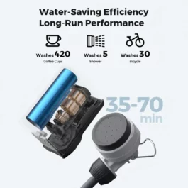 Tiny Shower | Mini Douchette électrique portable pour le camping