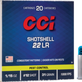 CART CCI C/22 LR SHOTSHELL PLOMB 12