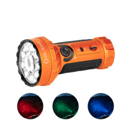 Olight Marauder Mini – Lampe Torche Puissante Rechargeable 7000 Lumens ORANGE