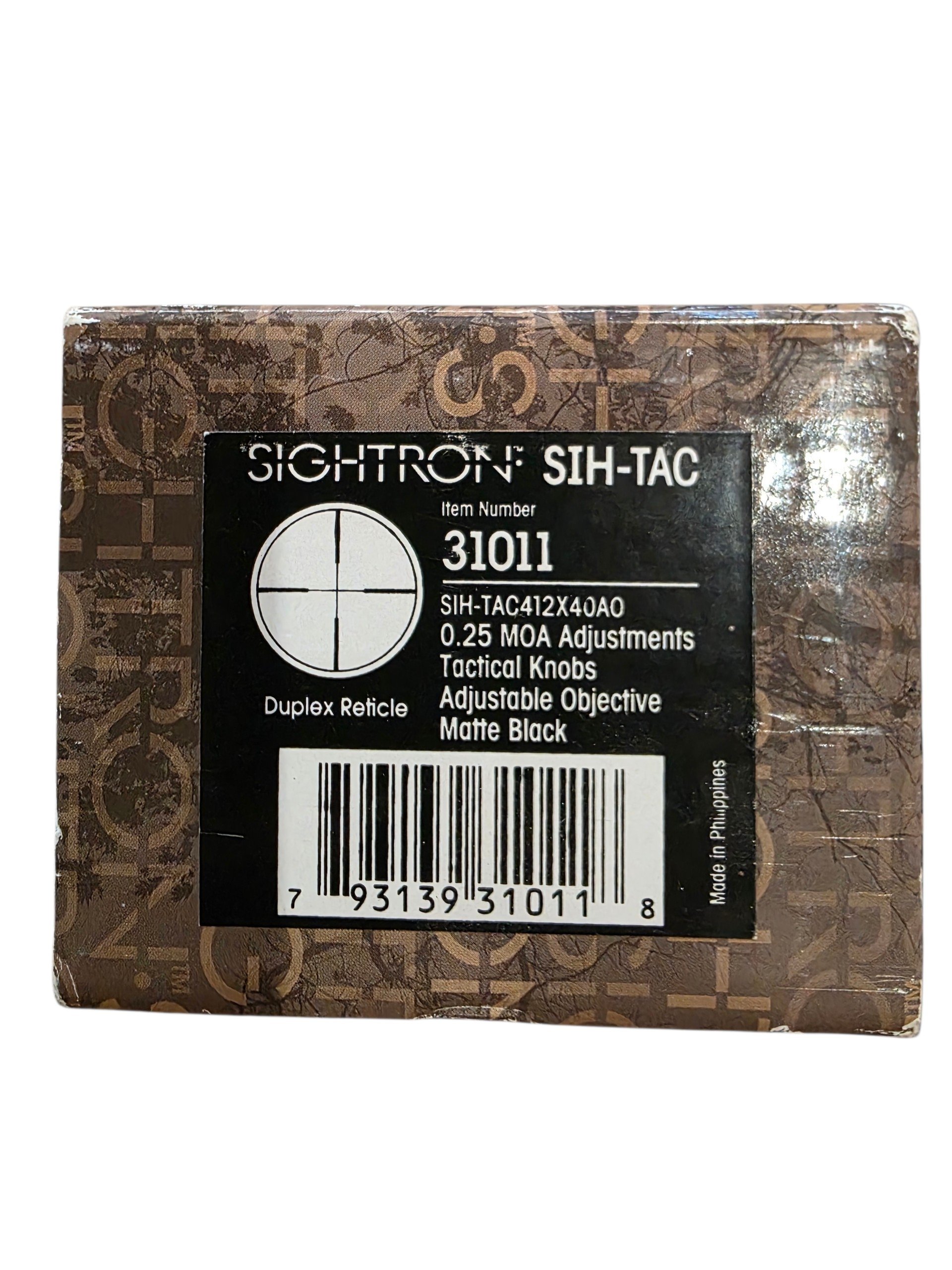 Sightron SIH TAC 4-12X40 AO + collier Occasion – Image 4