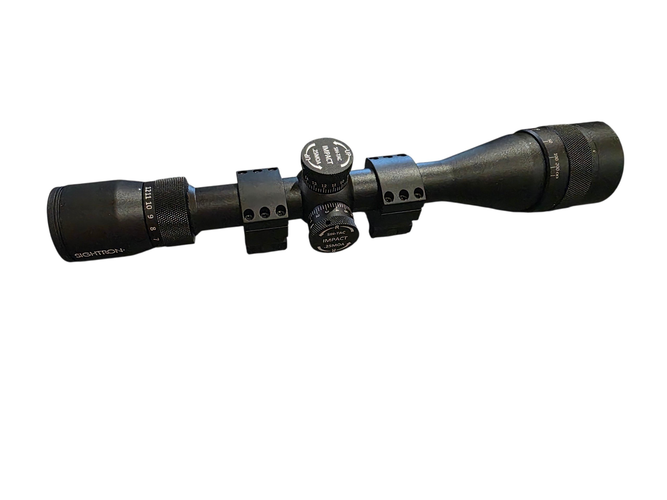 Sightron SIH TAC 4-12X40 AO + collier Occasion – Image 2