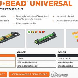 GUIDON FLUO UNIVERSEL TG949B .078″- Truglo