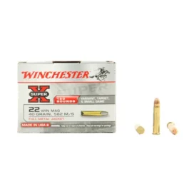 Boite de 150 cartouches WINCHESTER Super-X .22Mag FMJ 40gr / 2,59g