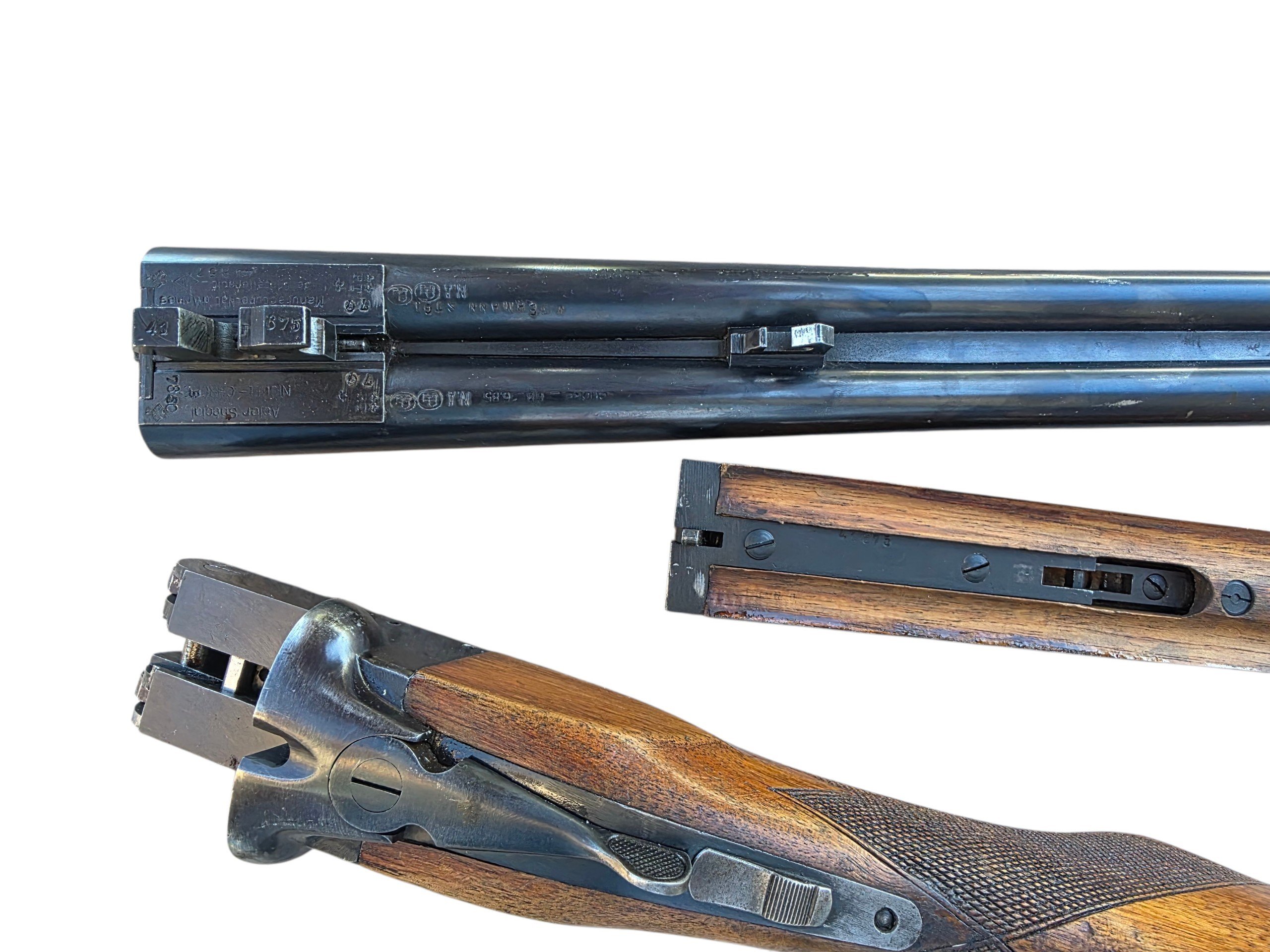 Fusil juxtaposé M.A.C. Cal.16/70 68 cm Occasion – Image 7