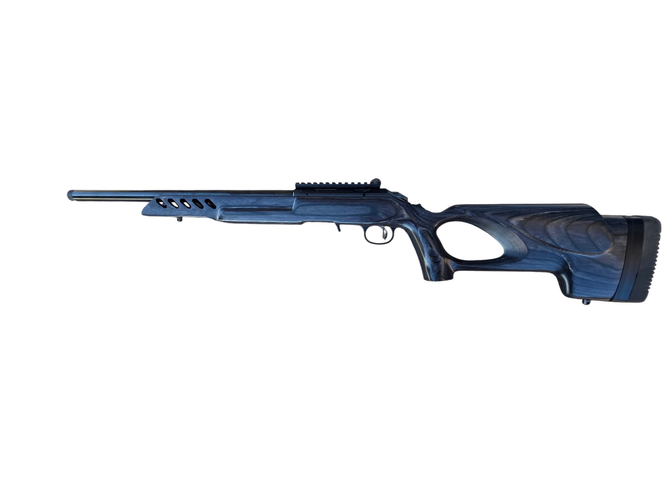 CARABINE RUGER AMERICAN RIMFIRE 22 LR 18." LAMEL NOIR TROU DE POUCE Occasion – Image 3