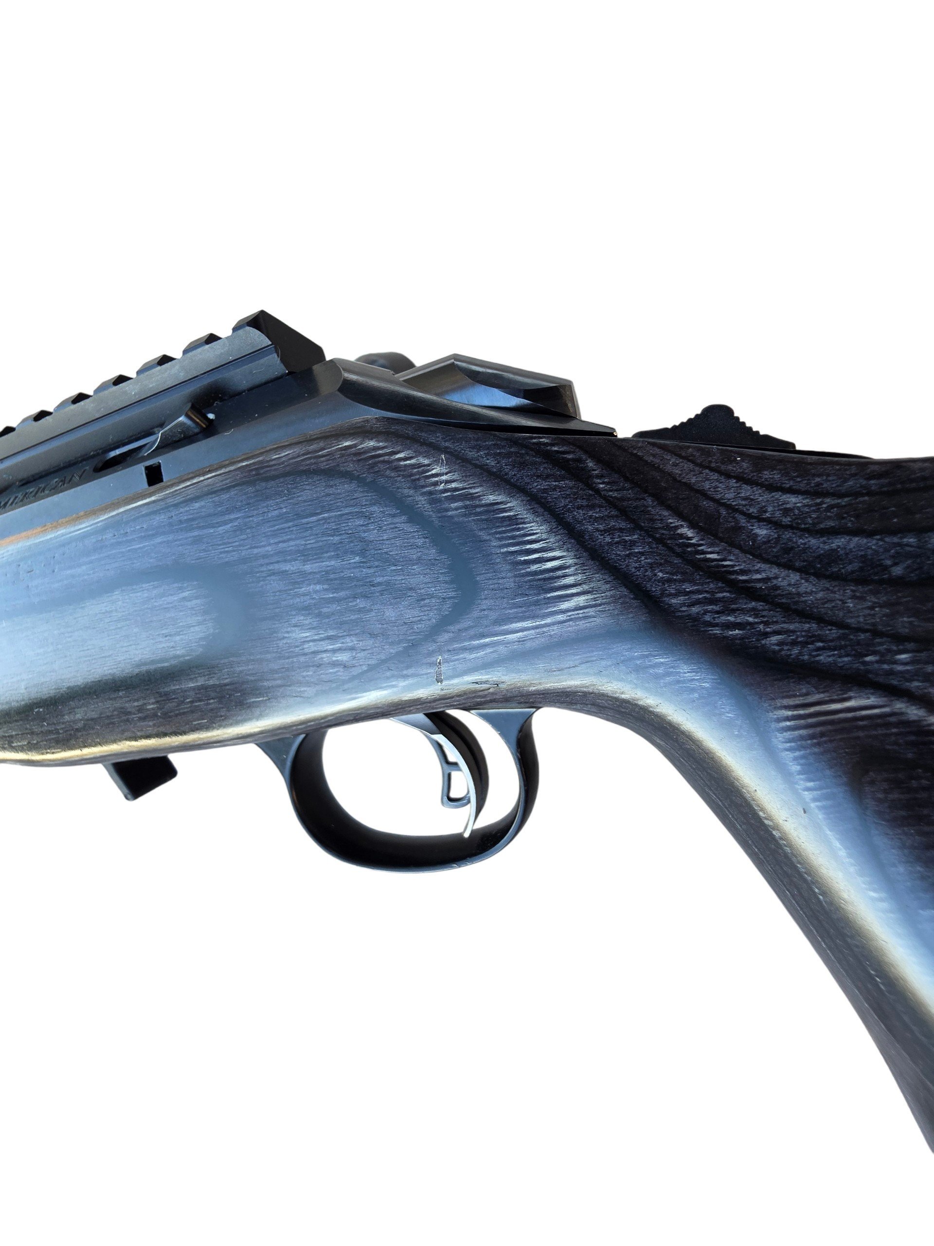 CARABINE RUGER AMERICAN RIMFIRE 22 LR 18." LAMEL NOIR TROU DE POUCE Occasion – Image 5