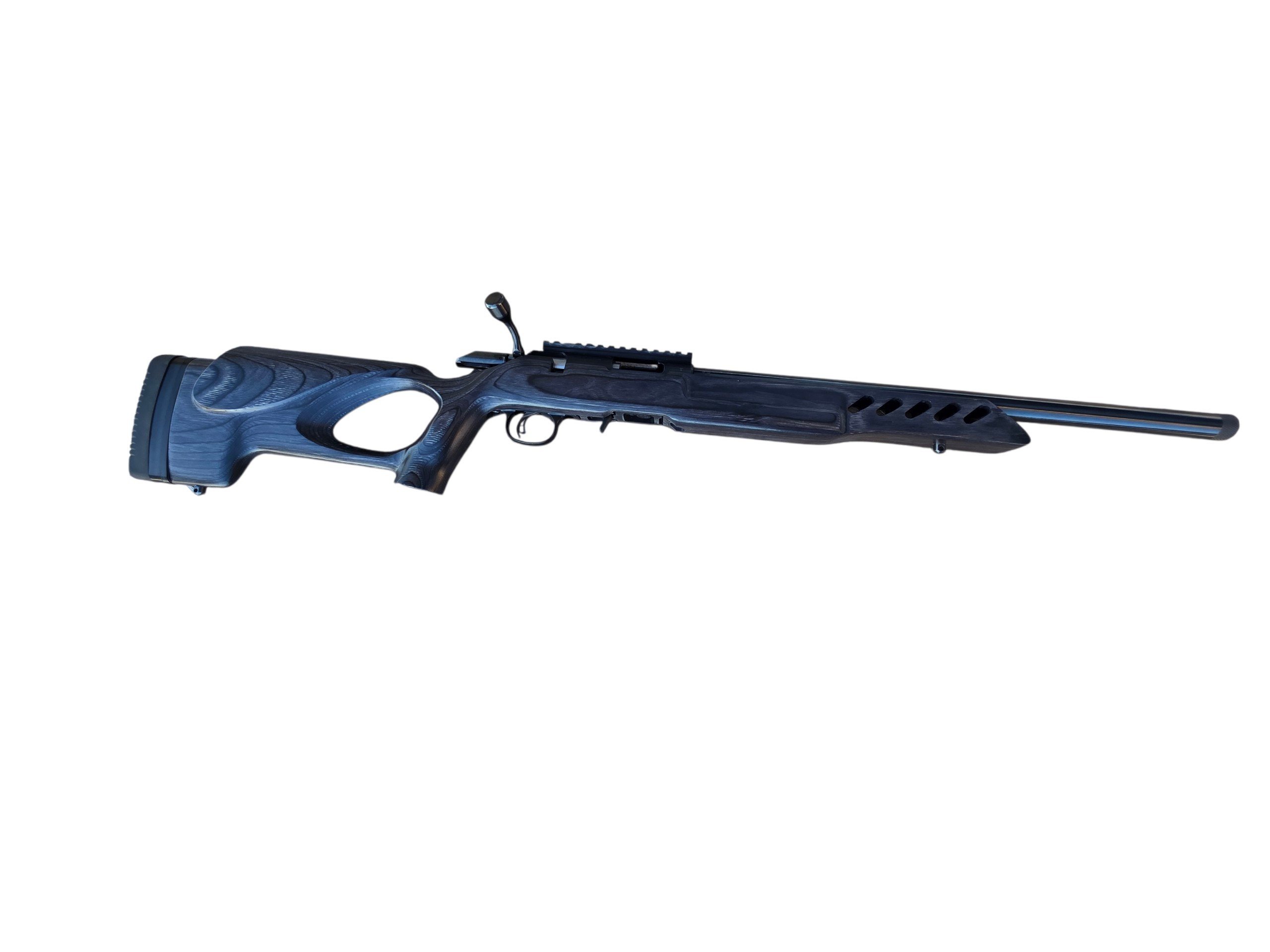 CARABINE RUGER AMERICAN RIMFIRE 22 LR 18." LAMEL NOIR TROU DE POUCE Occasion