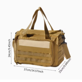 Sac de rangement pour stand de tir Noir