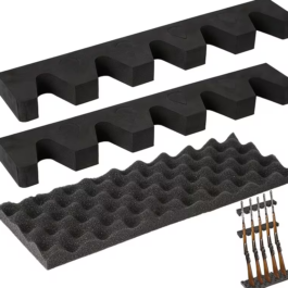 Ensemble de 3 supports en mousse EVA pour armes à feu
