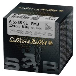 CARTOUCHES SB 7,5×55 SWISS FMJ en vrac x50