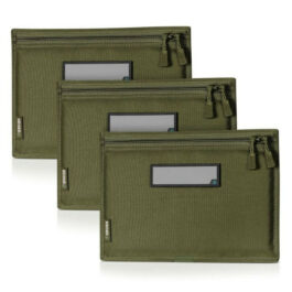 Savior- Lot de 3 Sacs de rangement Green