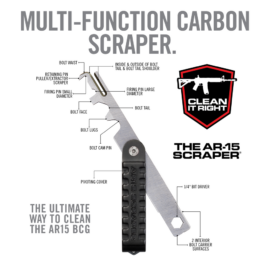 REAL AVID OUTIL DE NETTOYAGE AR15 SCRAPER